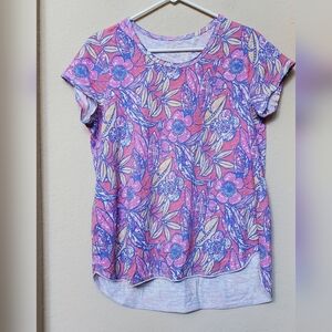 Escape by Habitat Clothes Tropical Colorful Top.  Size Small